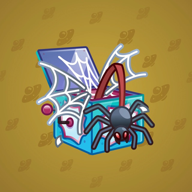 NFT-подарок Jack-in-the-Box Prank Spider