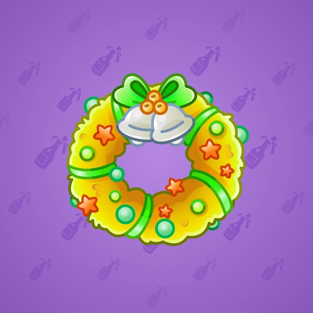 NFT-подарок Winter Wreath Sunny Bunny