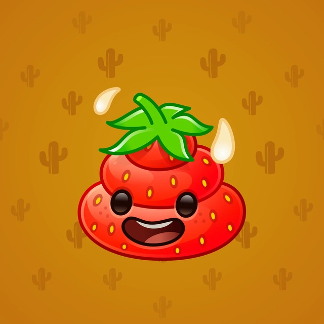 NFT-подарок Happy Brownie Strawberry