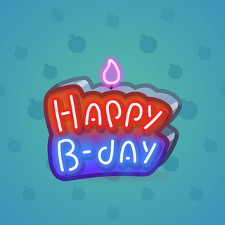 B-Day Candle #84095