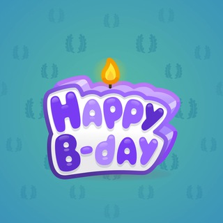 B-Day Candle #201587
