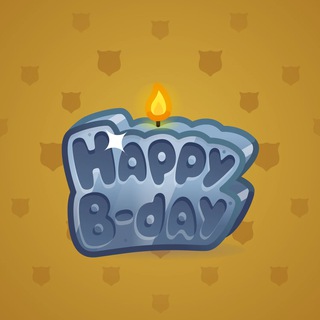 B-Day Candle #82692