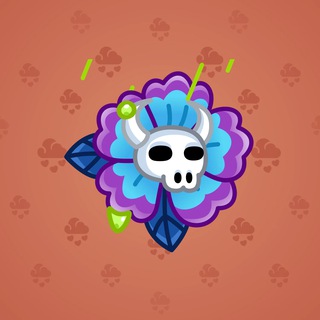 Skull Flower #6411