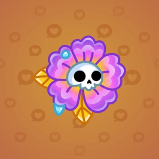 Skull Flower #6587