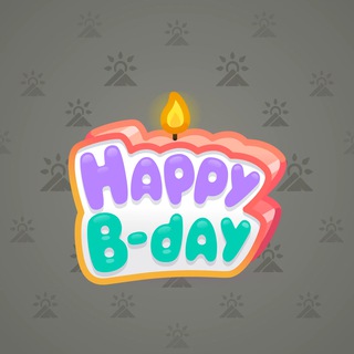 B-Day Candle #8202