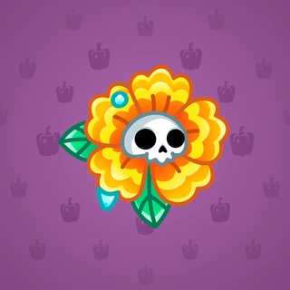Skull Flower #16057