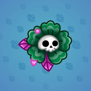 Skull Flower #13702