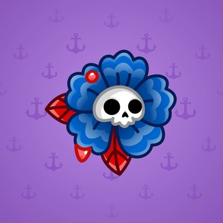 Skull Flower #10771