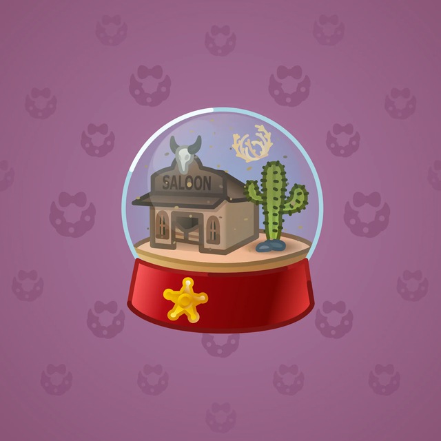 NFT-подарок Snow Globe Wild West
