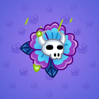 Skull Flower #3234