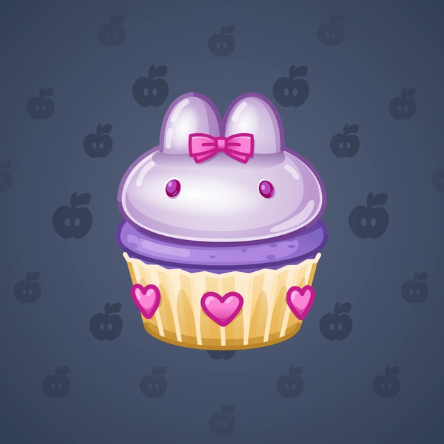 NFT-подарок Bunny Muffin Orchid