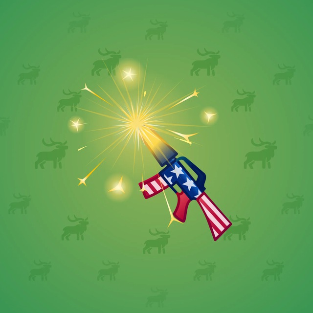 NFT-подарок Party Sparkler 4th of July