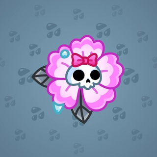 Skull Flower #1460