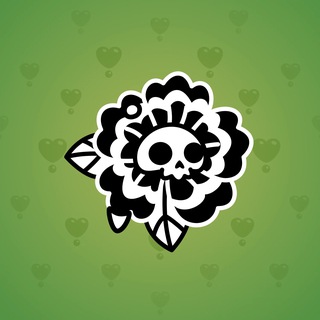 Skull Flower #13682