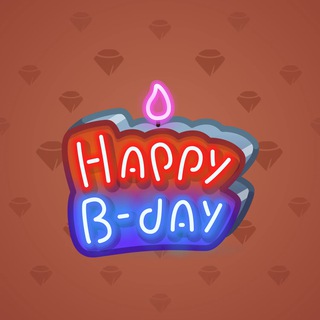 B-Day Candle #51874