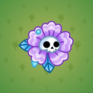 Skull Flower #6487