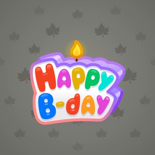 B-Day Candle #72733