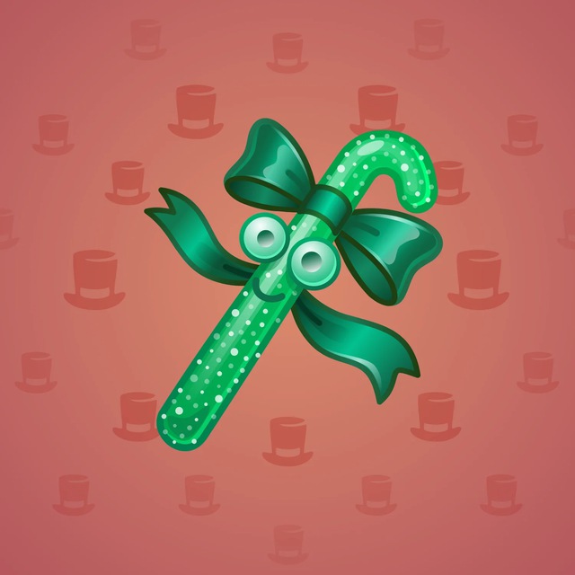NFT-подарок Candy Cane Minty Mirth
