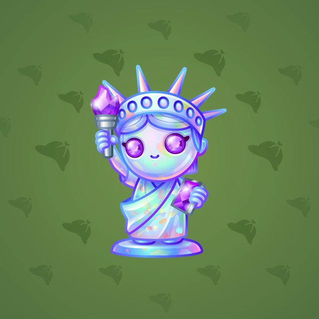 NFT-подарок Liberty Figure Fire Opal