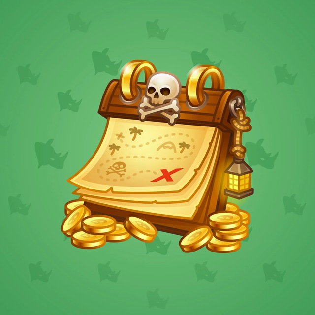 NFT-подарок Desk Calendar Treasure Map
