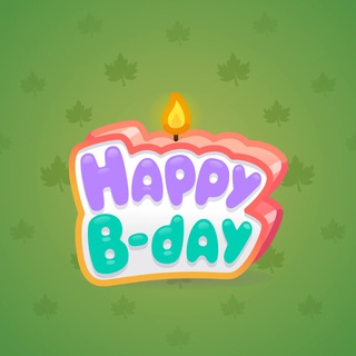 B-Day Candle #66418