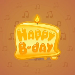 B-Day Candle #43422