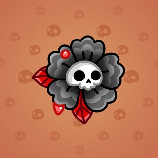 Skull Flower #3675
