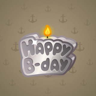 B-Day Candle #109363
