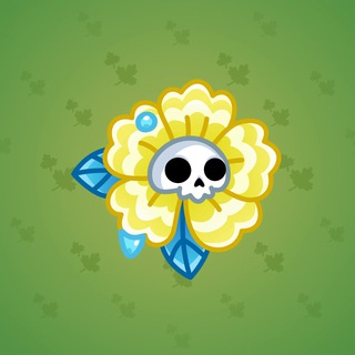 Skull Flower #2717