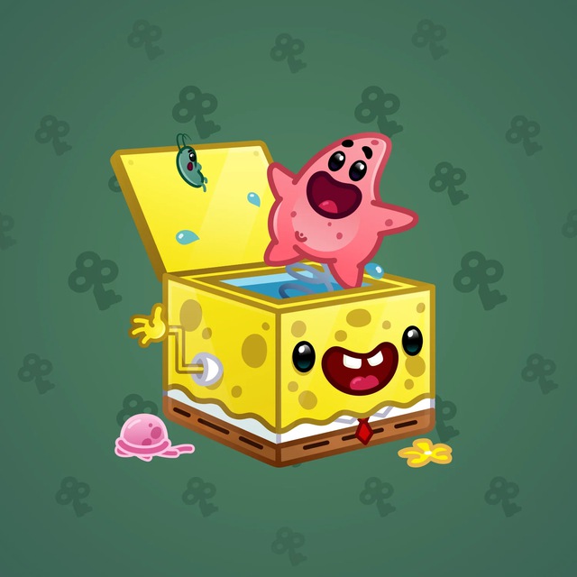 NFT-подарок Jack-in-the-Box Sponge Box