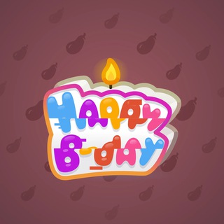 B-Day Candle #104809