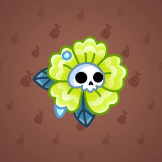 Skull Flower #10688