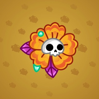 Skull Flower #3799