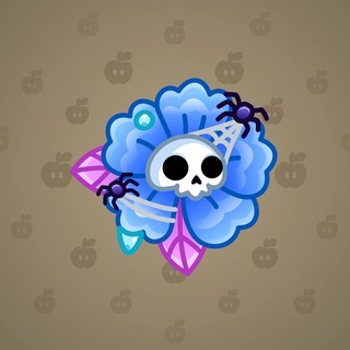 Skull Flower #3216