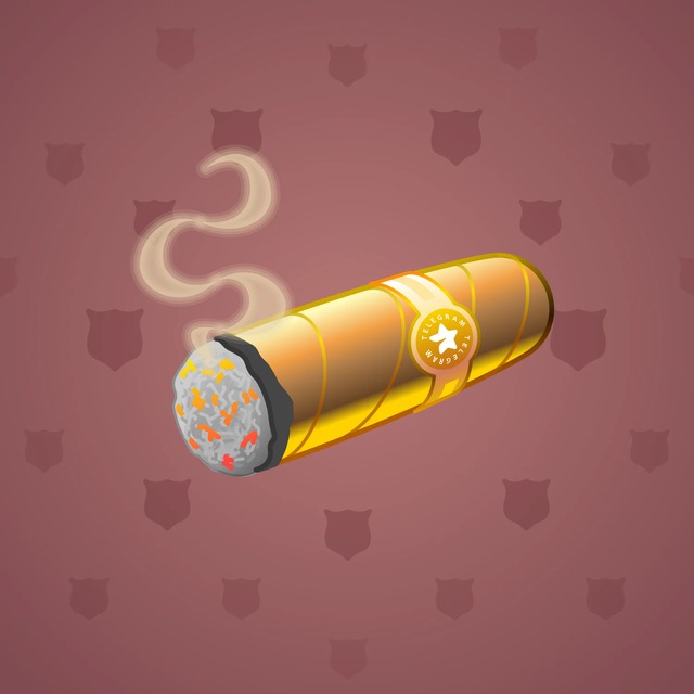 NFT-подарок Vintage Cigar Golden Hour