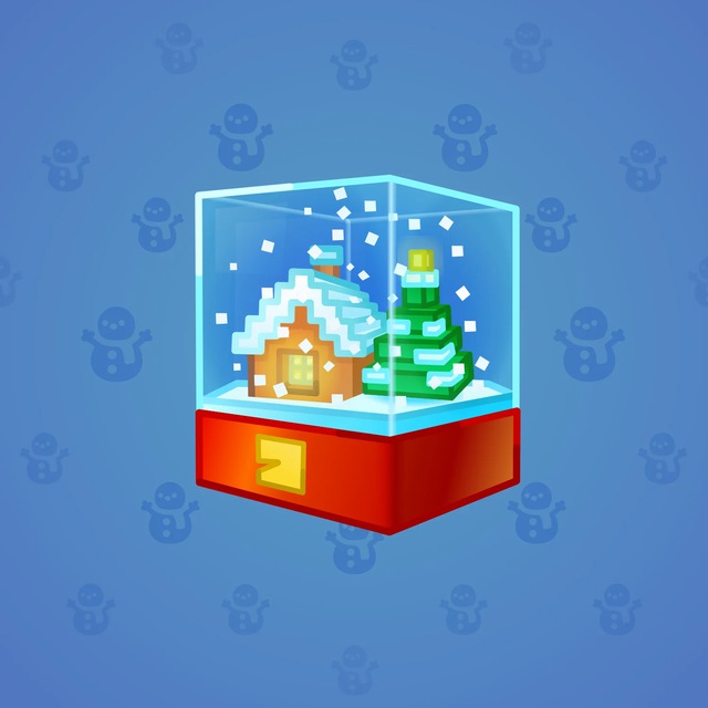 NFT-подарок Snow Globe Minehouse