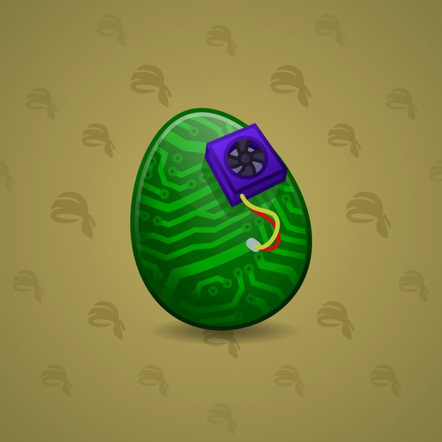 NFT-подарок Easter Egg OS Shell