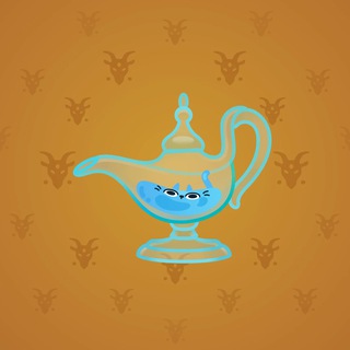 Genie Lamp #4928