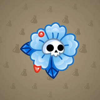 Skull Flower #10050