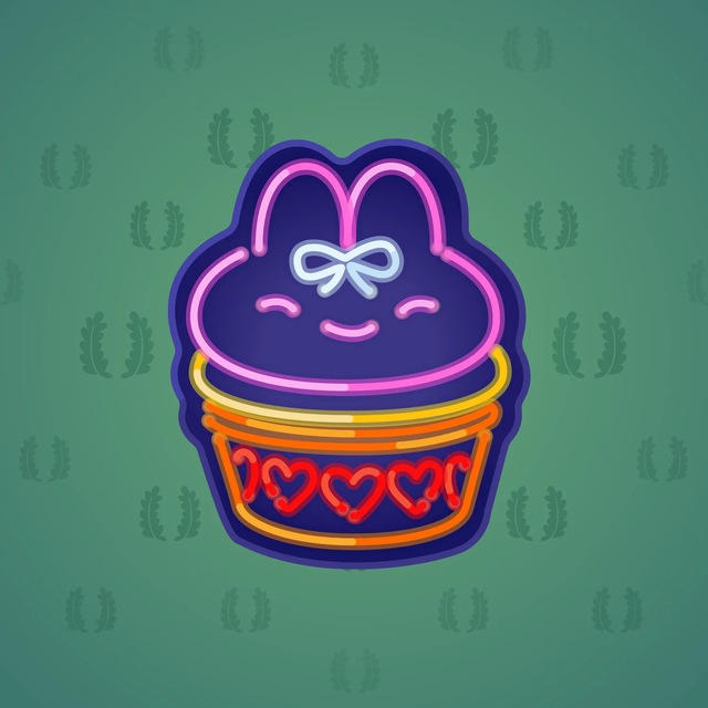NFT-подарок Bunny Muffin Neon Sign