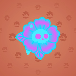 Skull Flower #11152