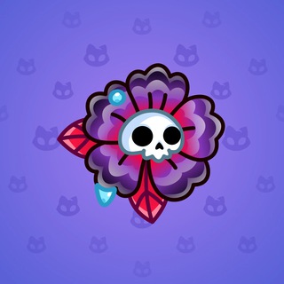 Skull Flower #11090