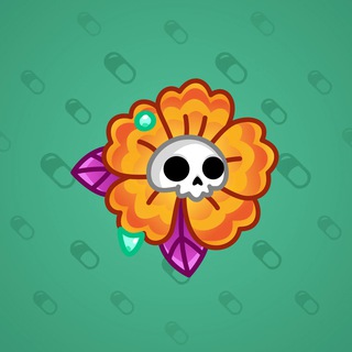 Skull Flower #20234