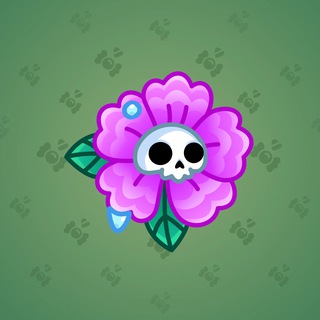 Skull Flower #18525