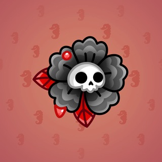 Skull Flower #3338
