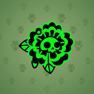 Skull Flower #11913