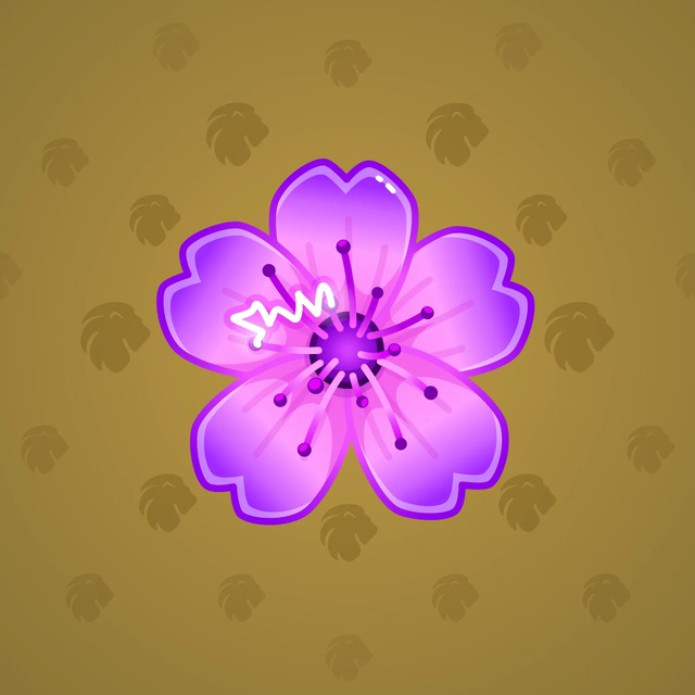 NFT-подарок Sakura Flower Zap Aster