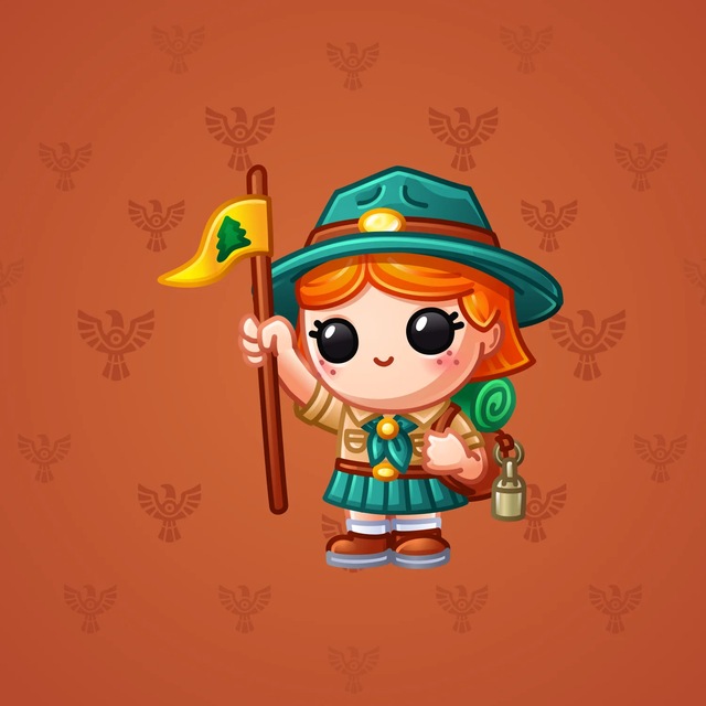 NFT-подарок Liberty Figure Girl Scout