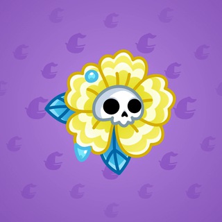 Skull Flower #9683