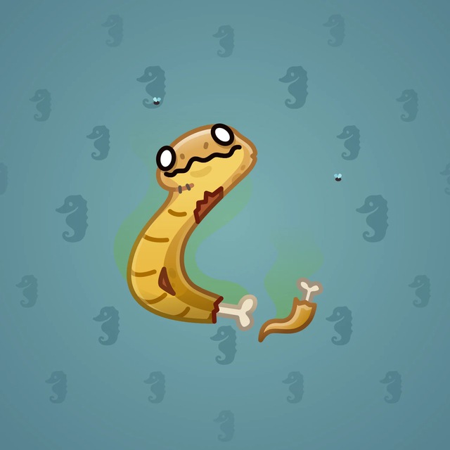 NFT-подарок Pet Snake Zombie